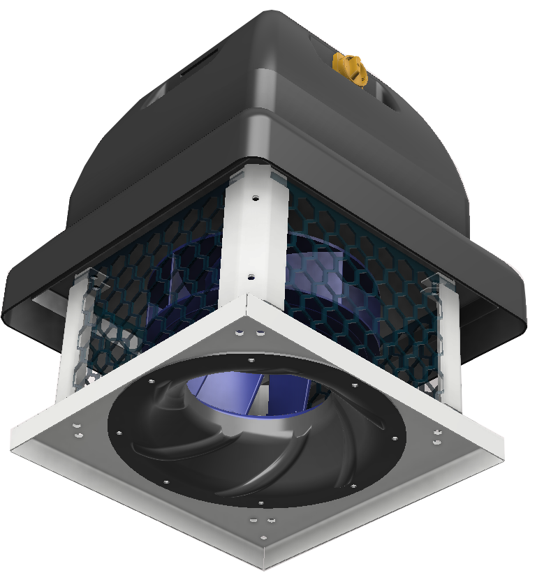 Yatay Atışlı Radyal Çatı Fanları